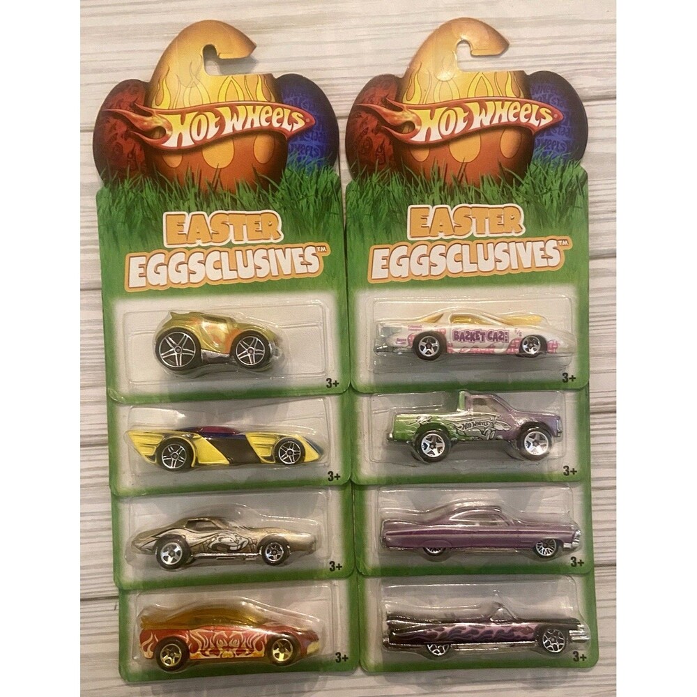 Hot Wheels 2007 Easter Egg-Clusives Complete Set Of 8